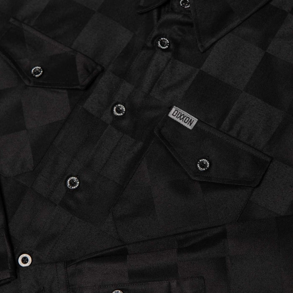 DIXXON - "The Checkmate" Jacquard Flannel Men's Large BNIB NWT Ships Free ASAP